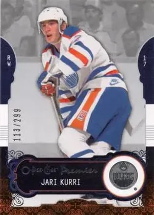 2008-09 O-Pee-Chee Premier #26 - Jari Kurri - Edmonton Oilers