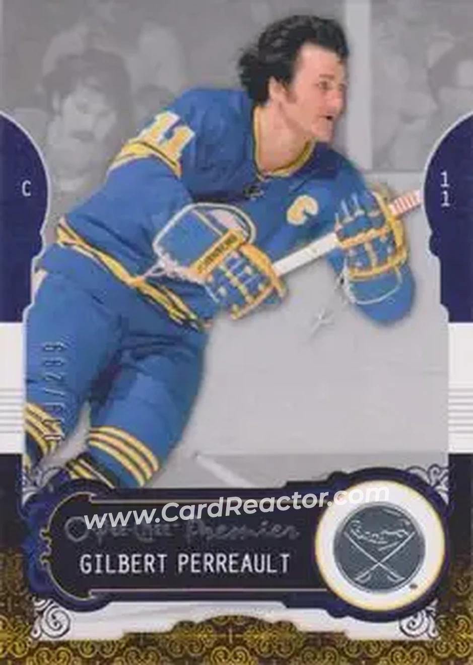 2008-09 O-Pee-Chee Premier #32 - Gil Perreault - Buffalo Sabres - Front