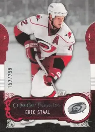 2008-09 O-Pee-Chee Premier #34 - Eric Staal - Carolina Hurricanes