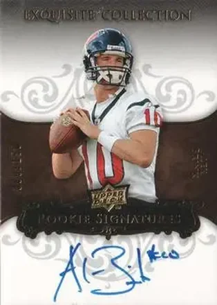 2008 Upper Deck Exquisite Collection #104 - Alex Brink - Houston Texans