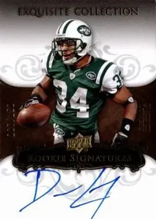 2008 Upper Deck Exquisite Collection #119 - Dwight Lowery - New York Jets