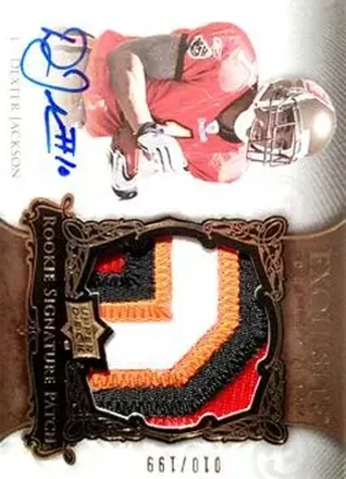 2008 Upper Deck Exquisite Collection #155 - Dexter Jackson - Tampa Bay Buccaneers