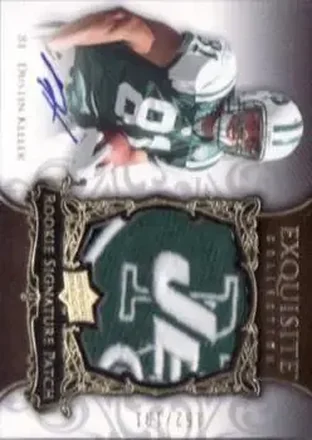 2008 Upper Deck Exquisite Collection #157 - Dustin Keller - New York Jets