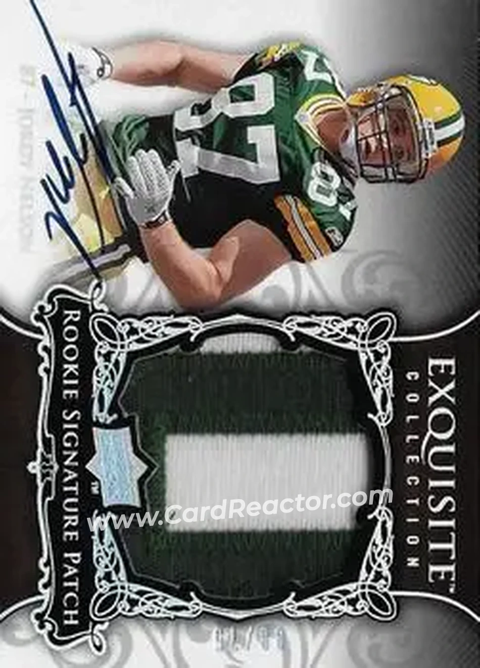2008 Upper Deck Exquisite Collection #160 - Jordy Nelson - Green Bay Packers - Front