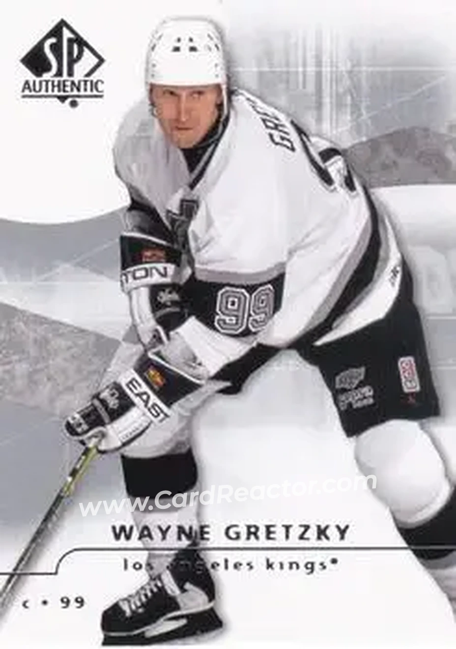 2008-09 SP Authentic #2 - Wayne Gretzky - Los Angeles Kings - Front