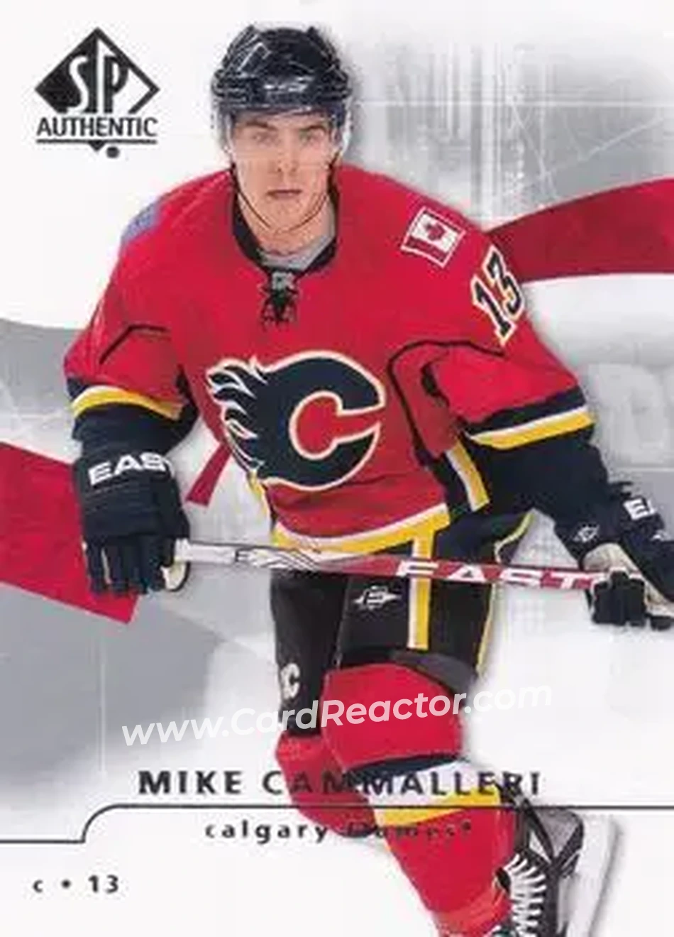 2008-09 SP Authentic #5 - Michael Cammalleri - Calgary Flames - Front
