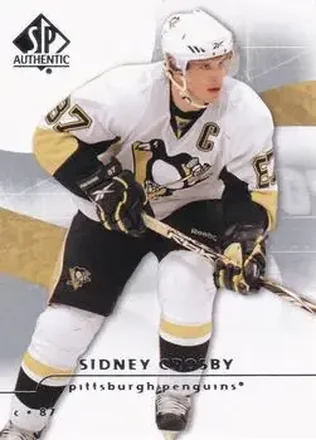 2008-09 SP Authentic #10 - Sidney Crosby - Pittsburgh Penguins