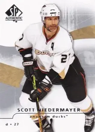 2008-09 SP Authentic #13 Scott Niedermayer