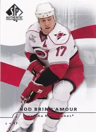 2008-09 SP Authentic #17 Rod Brind`Amour