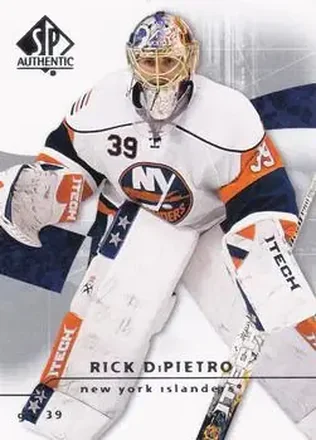 2008-09 SP Authentic #20 - Rick DiPietro - New York Islanders