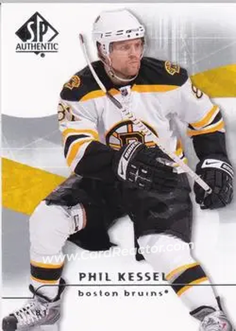2008-09 SP Authentic #21 - Phil Kessel - Boston Bruins - Front