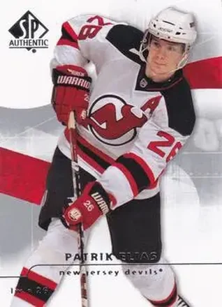 2008-09 SP Authentic #26 - Patrik Elias - New Jersey Devils