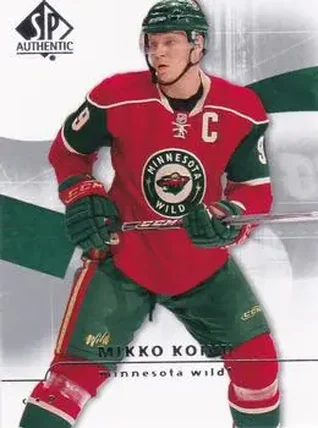 2008-09 SP Authentic #28 - Mikko Koivu - Minnesota Wild