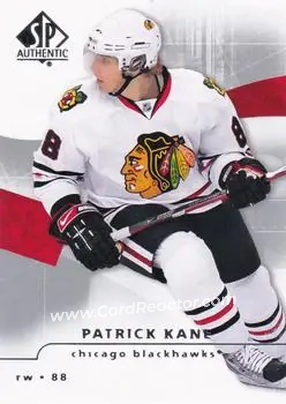 2008-09 SP Authentic #29 - Patrick Kane - Chicago Blackhawks - Front