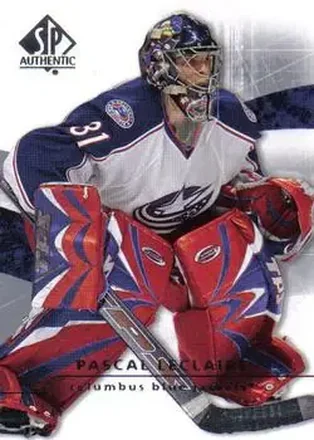 2008-09 SP Authentic #30 - Pascal Leclaire - Columbus Blue Jackets