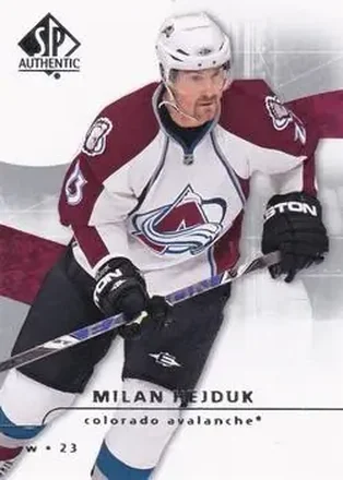 2008-09 SP Authentic #37 - Milan Hejduk - Colorado Avalanche