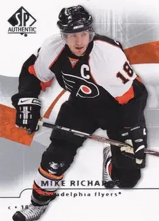 2008-09 SP Authentic #38 - Mike Richards - Philadelphia Flyers