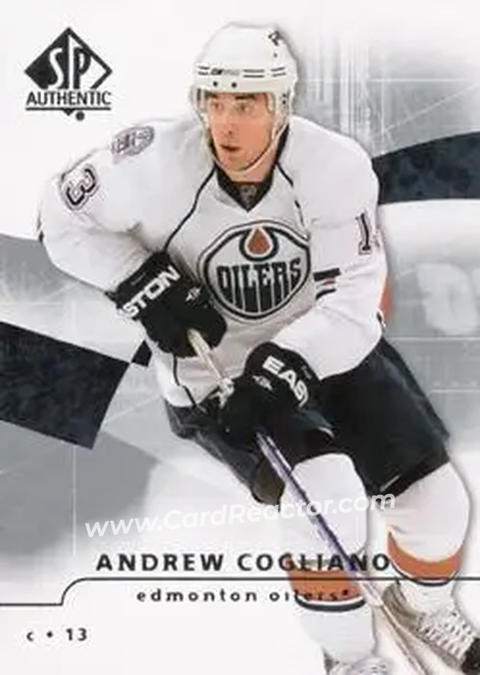 2008-09 SP Authentic #39 - Andrew Cogliano - Edmonton Oilers - Front