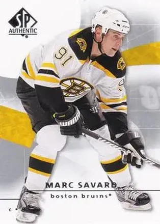 2008-09 SP Authentic #52 - Marc Savard - Boston Bruins