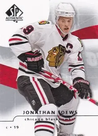 2008-09 SP Authentic #55 - Jonathan Toews - Chicago Blackhawks