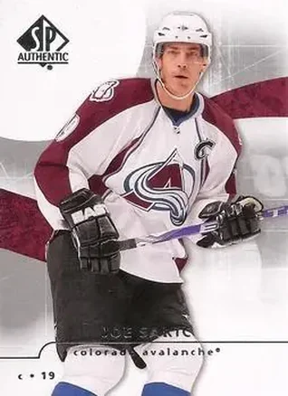 2008-09 SP Authentic #59 - Joe Sakic - Colorado Avalanche