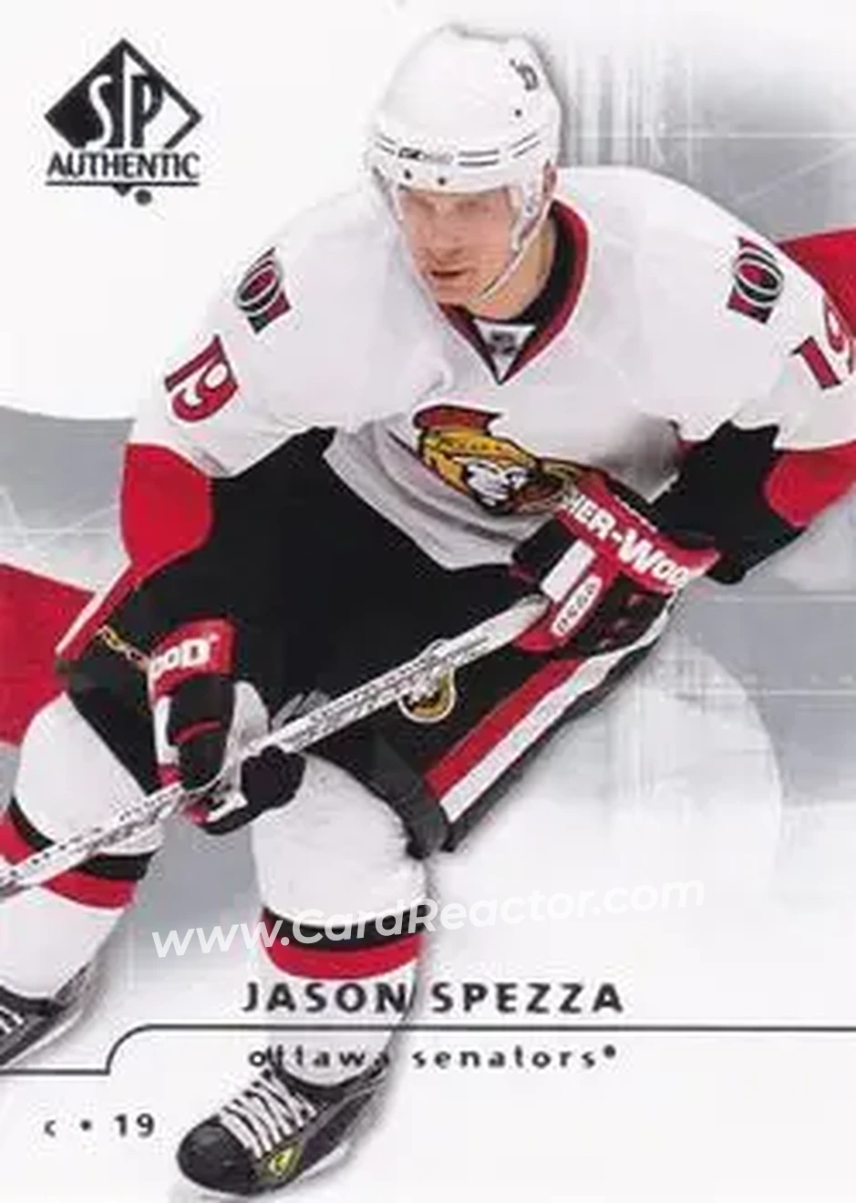 2008-09 SP Authentic #61 - Jason Spezza - Ottawa Senators - Front