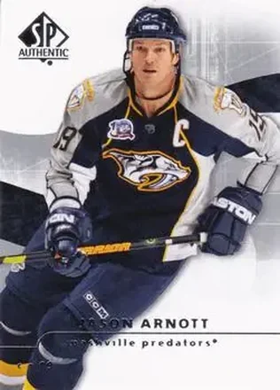 2008-09 SP Authentic #63 - Jason Arnott - Nashville Predators