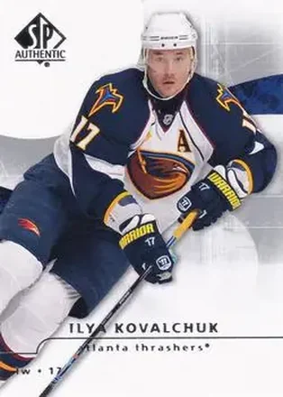 2008-09 SP Authentic #66 - Ilya Kovalchuk - Atlanta Thrashers