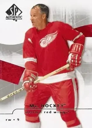 2008-09 SP Authentic #71 Gordie Howe