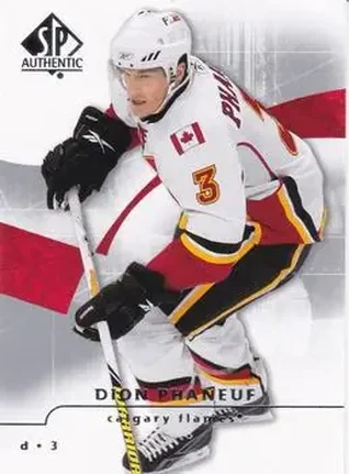 2008-09 SP Authentic #75 - Dion Phaneuf - Calgary Flames