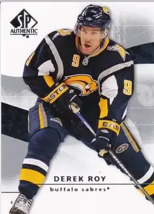 2008-09 SP Authentic #76 - Derek Roy - Buffalo Sabres