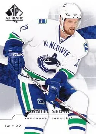 2008-09 SP Authentic #78 Daniel Sedin