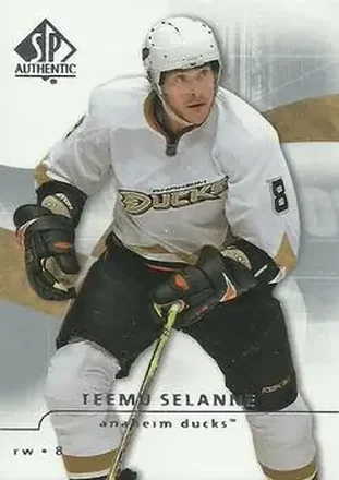 2008-09 SP Authentic #84 Teemu Selanne
