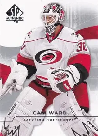 2008-09 SP Authentic #88 - Cam Ward - Carolina Hurricanes