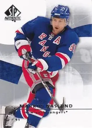 2008-09 SP Authentic #89 - Markus Naslund - New York Rangers