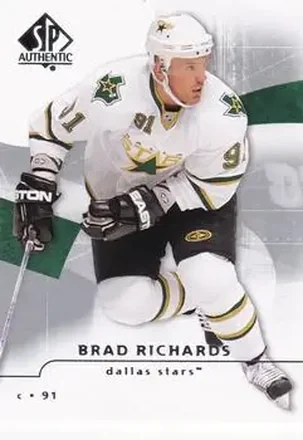 2008-09 SP Authentic #91 - Brad Richards - Dallas Stars