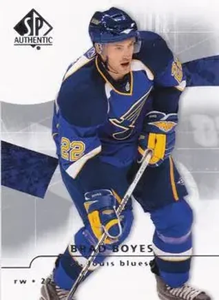 2008-09 SP Authentic #92 - Brad Boyes - St. Louis Blues