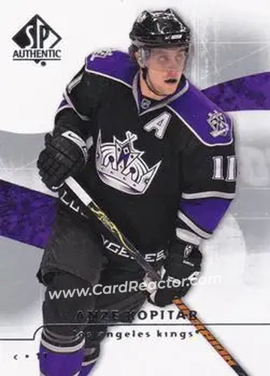 2008-09 SP Authentic #95 - Anze Kopitar - Los Angeles Kings - Front