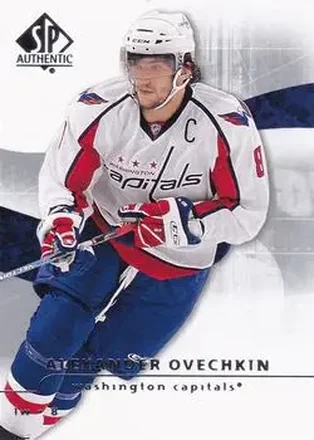 2008-09 SP Authentic #96 - Alex Ovechkin - Washington Capitals