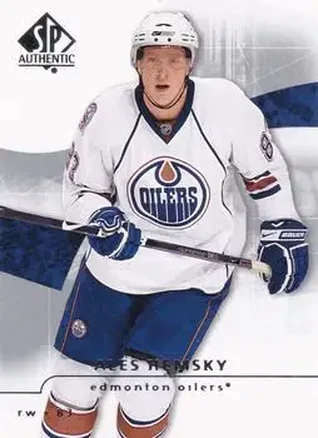 2008-09 SP Authentic #100 - Ales Hemsky - Edmonton Oilers