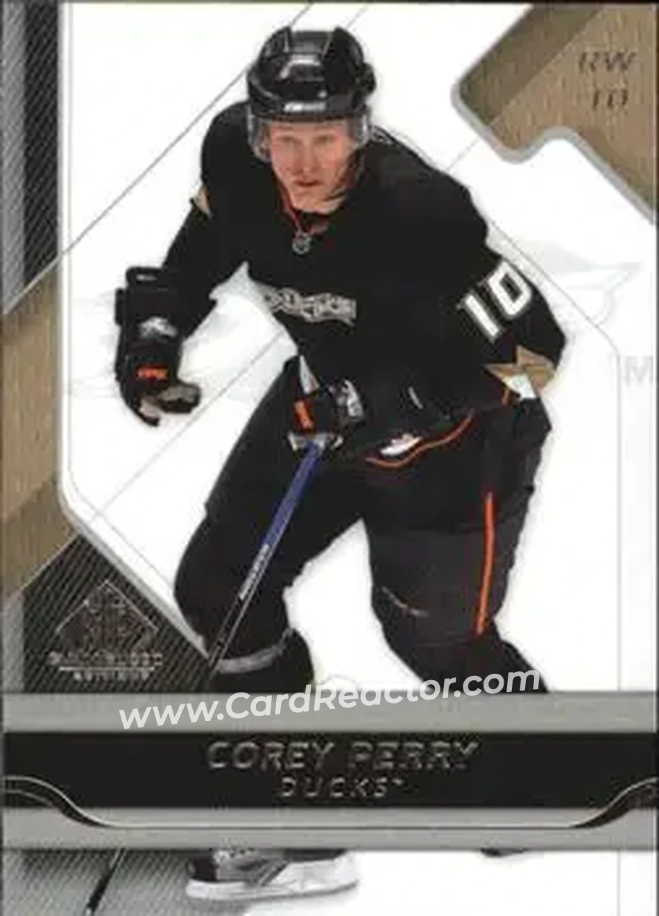 2008-09 SP Game Used #2 - Corey Perry - Anaheim Ducks - Front