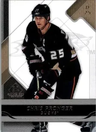 2008-09 SP Game Used #3 - Chris Pronger - Anaheim Ducks