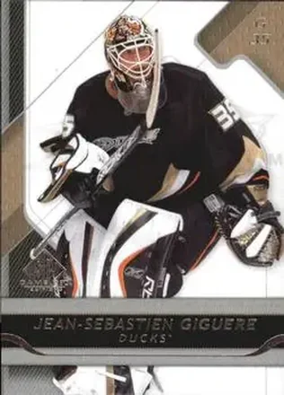 2008-09 SP Game Used #5 - Jean-Sebastien Giguere - Anaheim Ducks