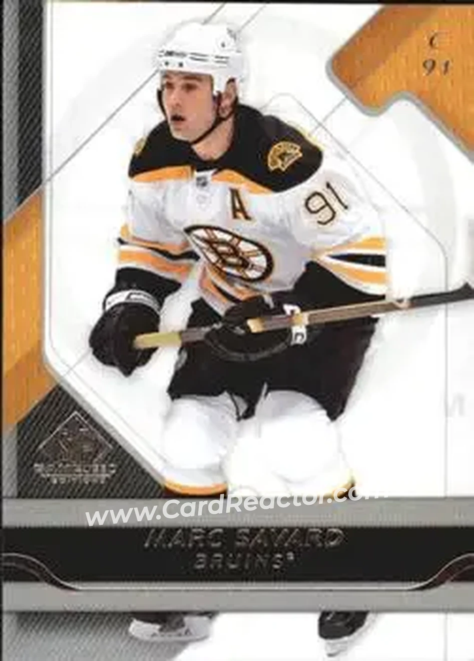 2008-09 SP Game Used #8 - Marc Savard - Boston Bruins - Front