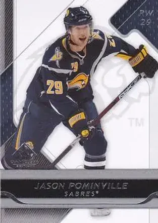 2008-09 SP Game Used #14 - Jason Pominville - Buffalo Sabres