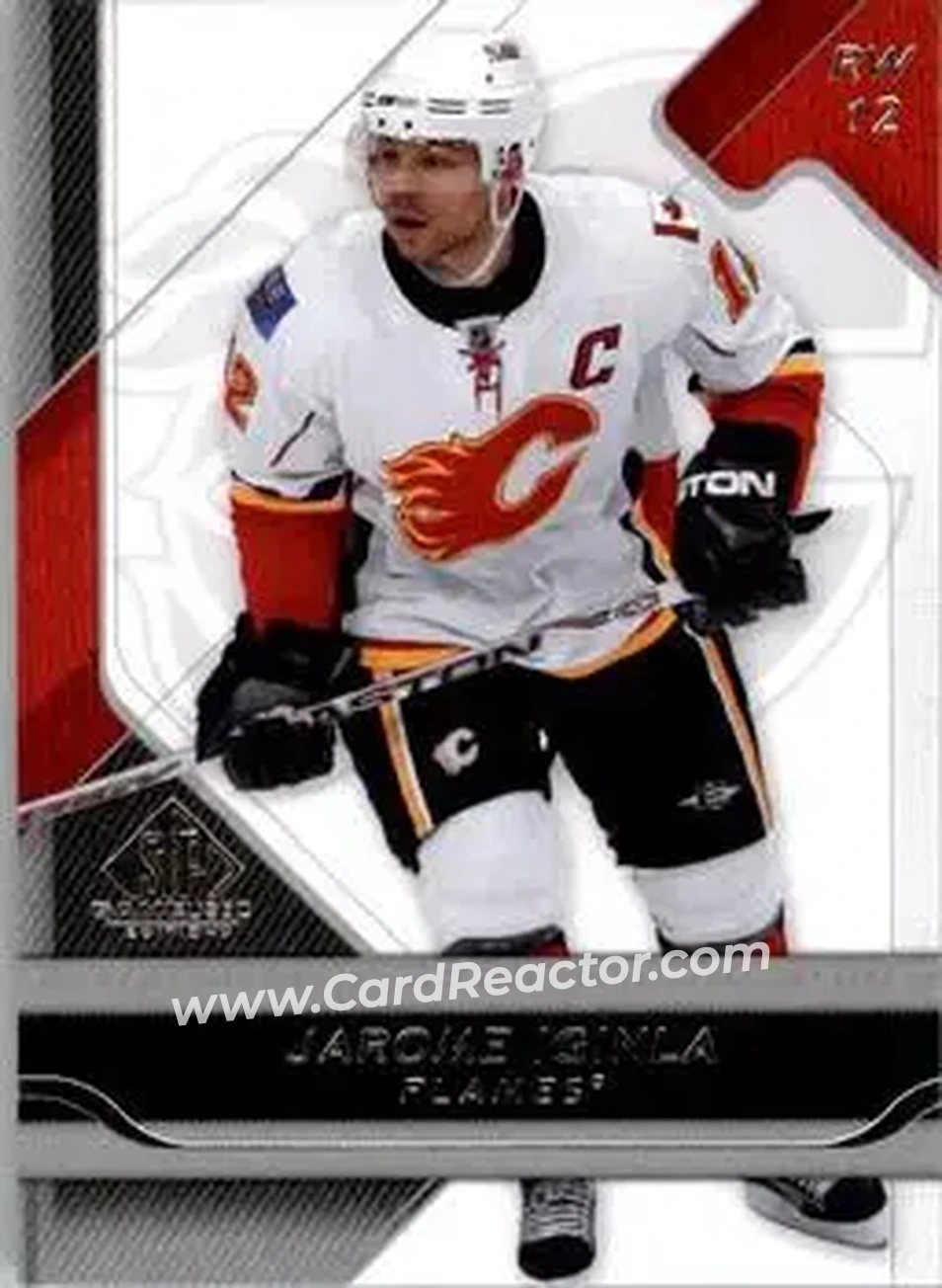 2008-09 SP Game Used #16 - Jarome Iginla - Calgary Flames - Front 2008-09 SP Game Used #16 - Jarome Iginla - Calgary Flames - Front