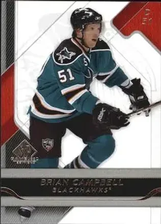 2008-09 SP Game Used #21 Brian Campbell