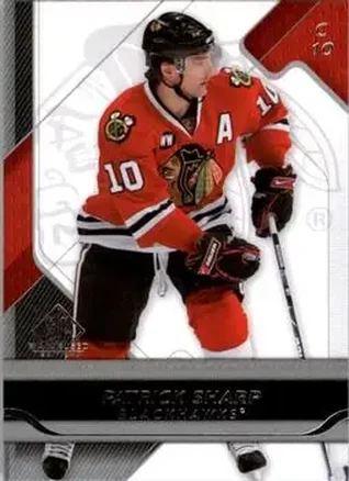 2008-09 SP Game Used #22 - Patrick Sharp - Chicago Blackhawks