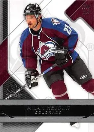 2008-09 SP Game Used #28 - Milan Hejduk - Colorado Avalanche
