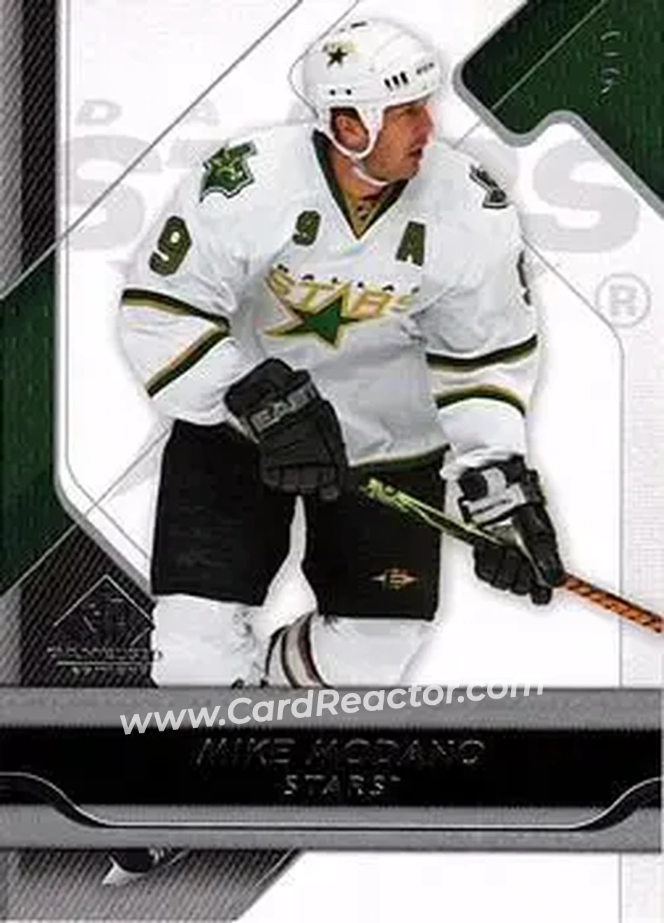 2008-09 SP Game Used #33 - Mike Modano - Dallas Stars - Front